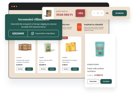 Konverzióra optimalizálva