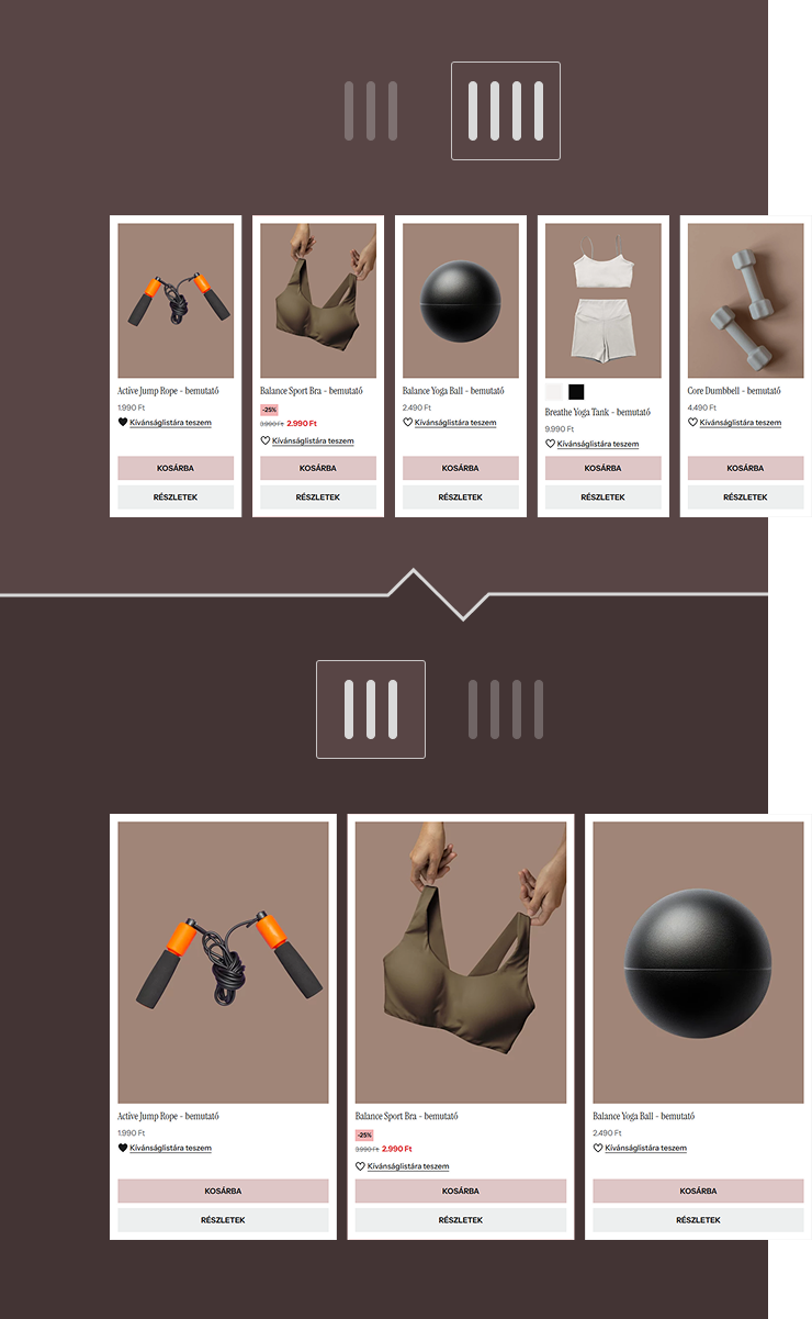 Növelt mobil böngészési élmény