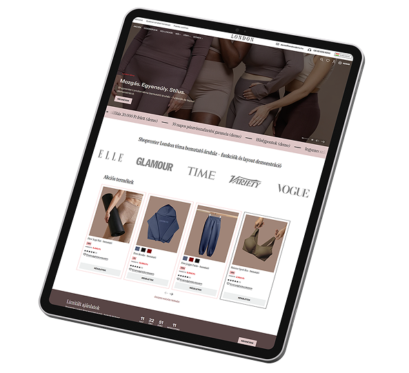 Indíts stílusos webáruházat