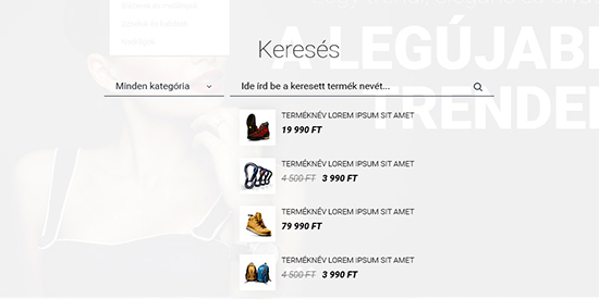 Teljes képernyős kereső